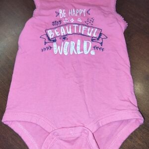 Carhartt Pink baby One Piece Bodysuit